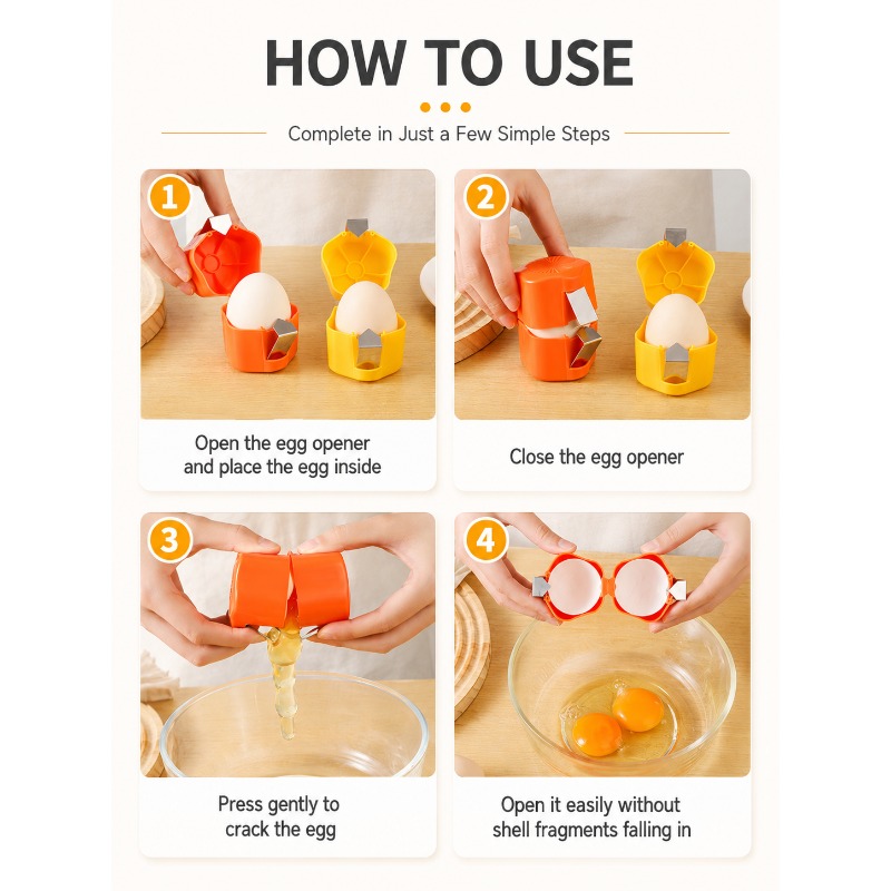 أداة فتح وفصل قشر البيض للمطبخ - مراجعة Meal Prep Egg وسعره