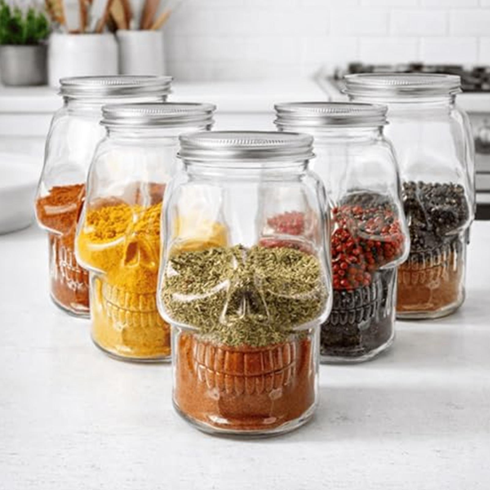 أوعية شفافة على شكل جمجمة مع غ - مراجعة Meal Prep For A Day وسعره