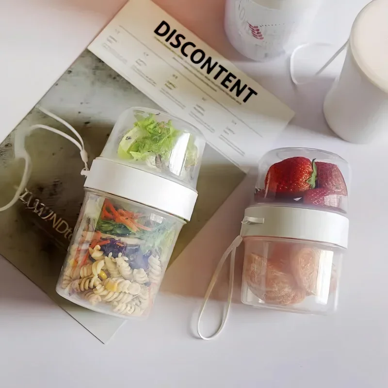 الإفطار دقيق الشوفان الحبوب ال - مراجعة Meal Prep Jar وسعره