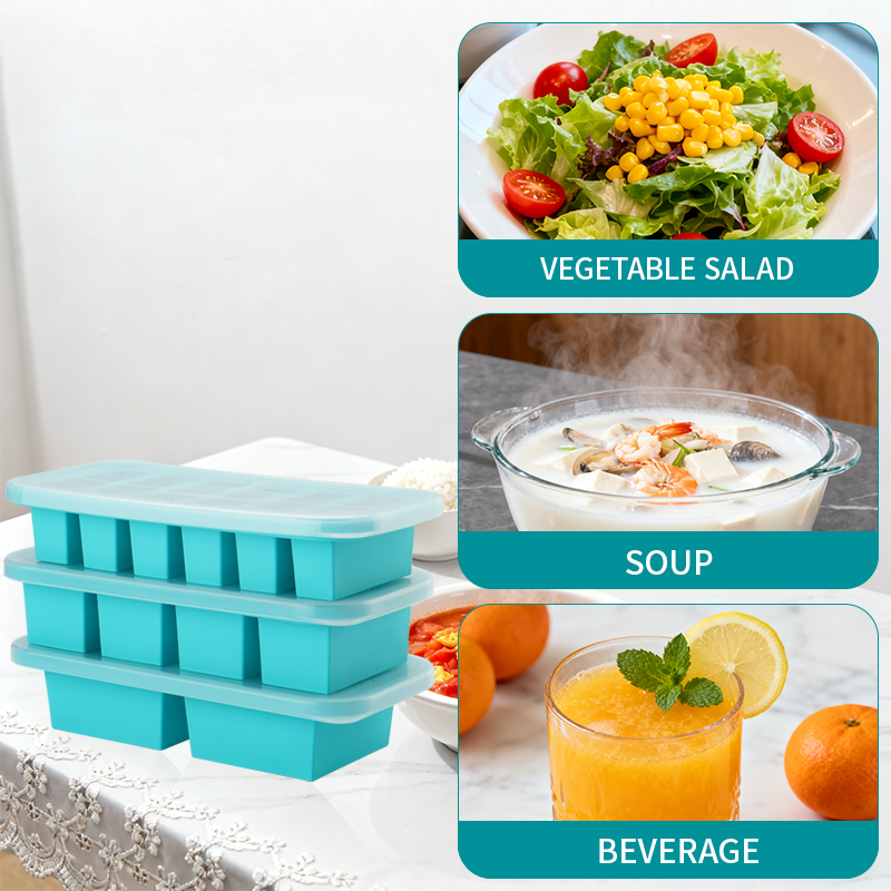 قالب صينية فريزر سيليكون مكون  - مراجعة Meal Prep Dinners وسعره