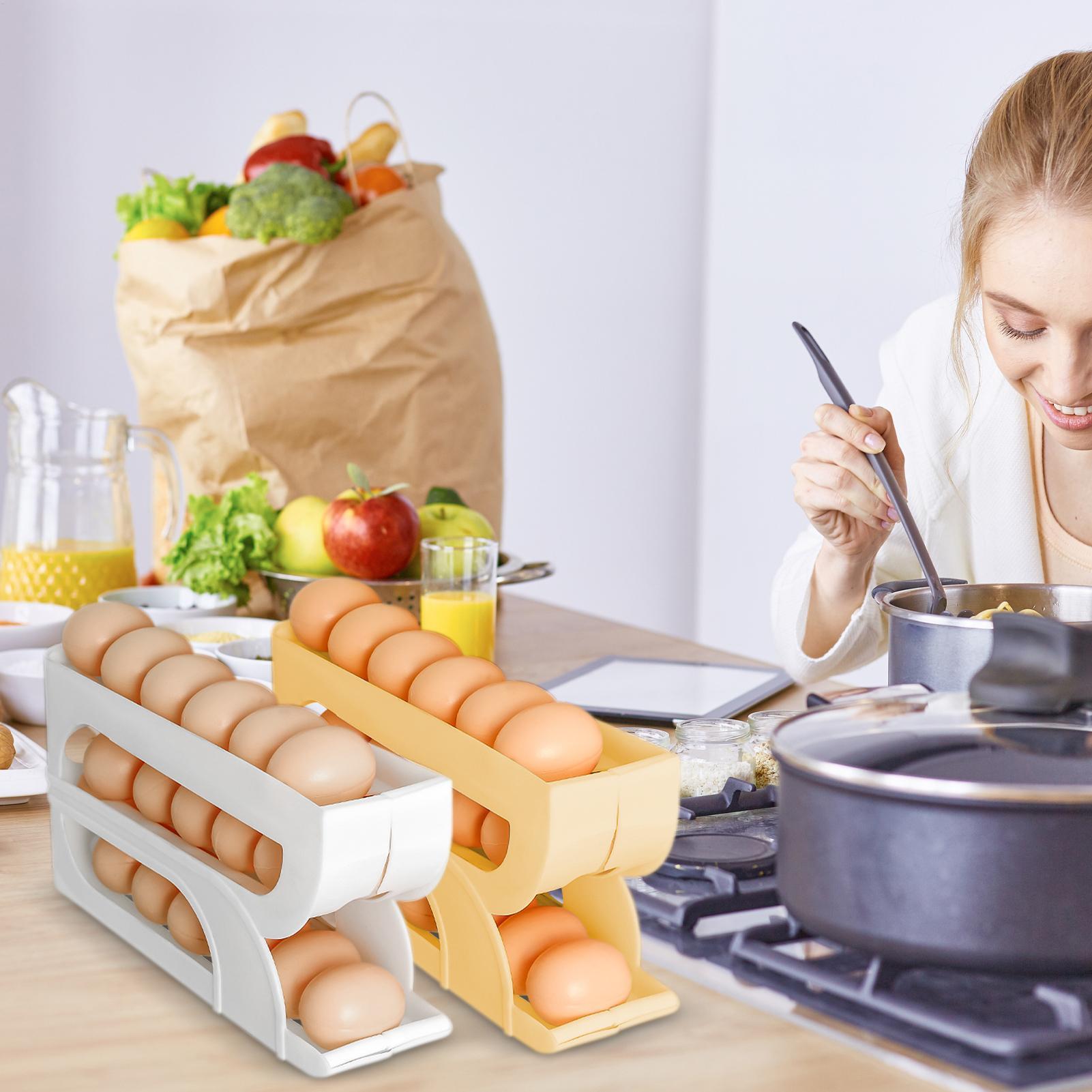 موزع بيض للثلاجة بثلاث طبقات،  - مراجعة Meal Prep Dinners وسعره
