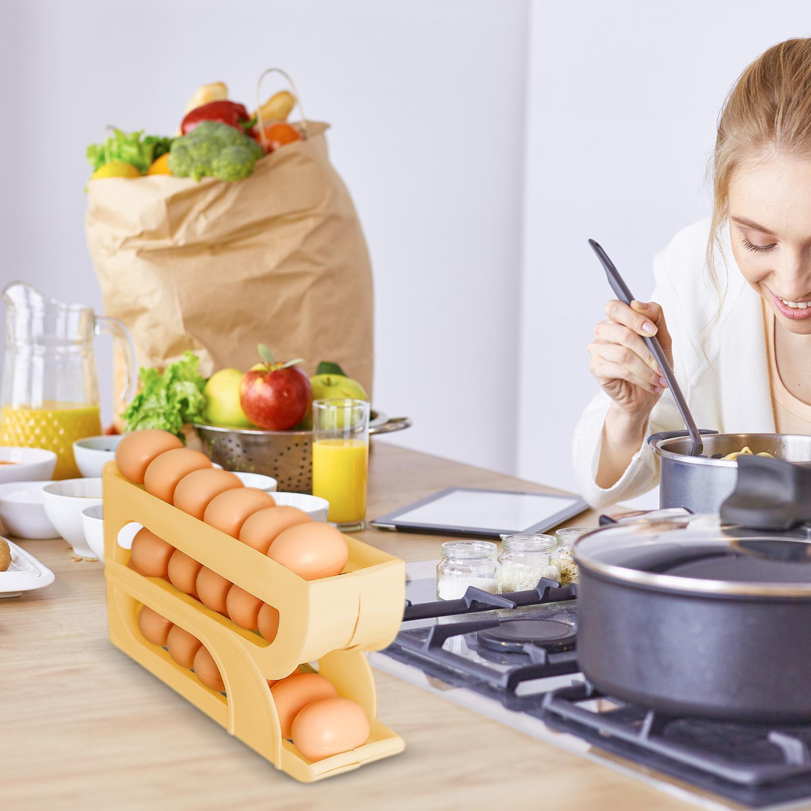 موزع بيض للثلاجة بثلاث طبقات،  - مراجعة Meal Prep Dinners وسعره