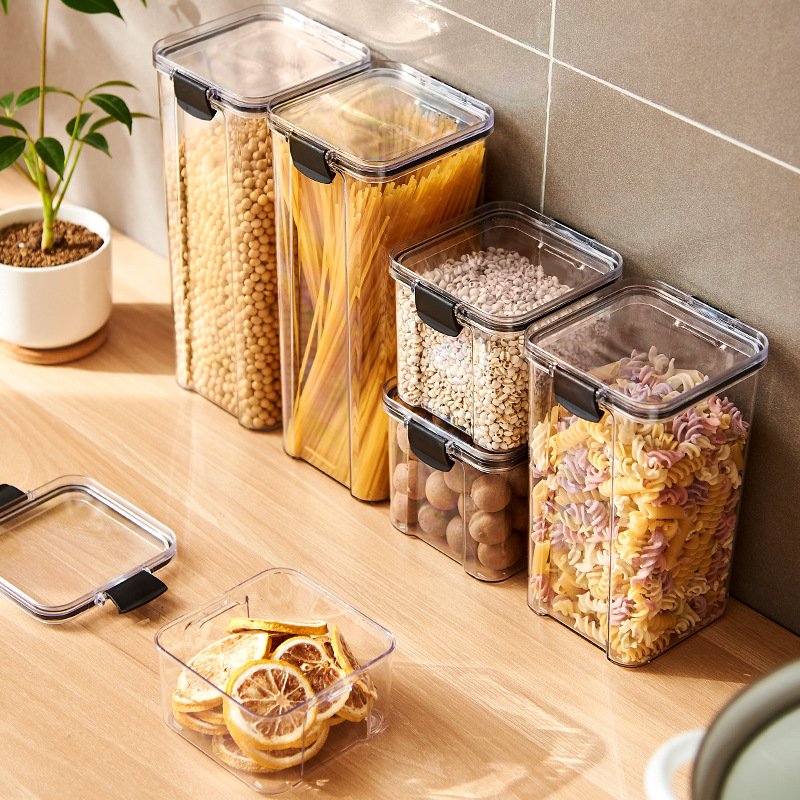 الجرار مختومة المطبخ الحبوب ال - مراجعة Meal Prep Jar وسعره