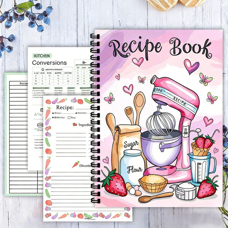 وصفة سجل 100 ورقة كتاب الطبخ ا - مراجعة Meal Prep Menu وسعره
