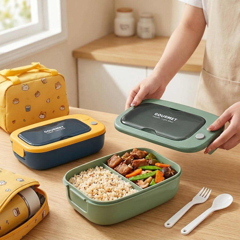 علبة طعام بلاستيكية قابلة للاس - مراجعة Meal Prep Dinners وسعره
