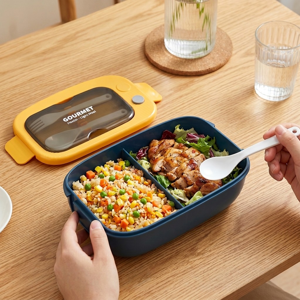 علبة طعام بلاستيكية قابلة للاس - مراجعة Meal Prep Dinners وسعره