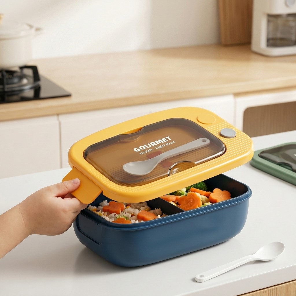 علبة طعام بلاستيكية قابلة للاس - مراجعة Meal Prep Dinners وسعره