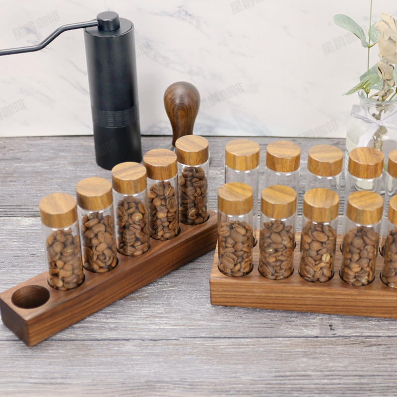 حاوية تخزين حبوب البن ، رف عرض - مراجعة Glass Container Set وسعره