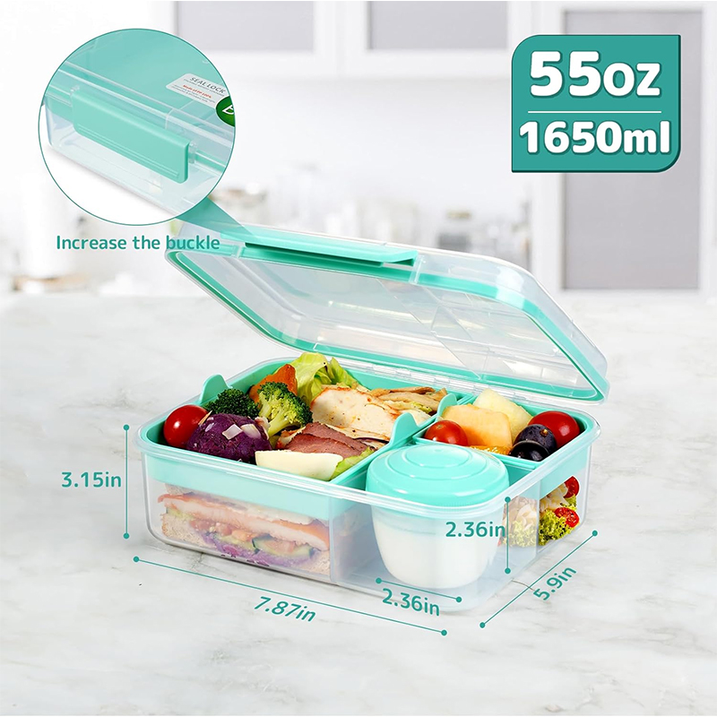 صندوق غداء بنتو مانع للتسرب بأ - مراجعة Meal Prep Menu وسعره