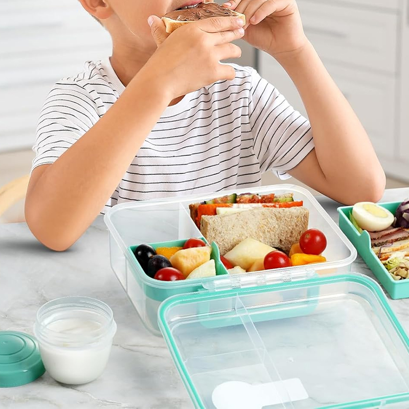 صندوق غداء بنتو مانع للتسرب بأ - مراجعة Meal Prep Menu وسعره