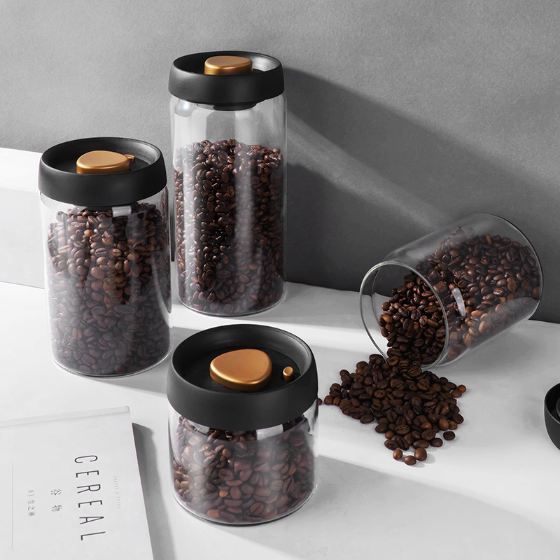 PARACITY فراغ مختومة خزان حبوب - مراجعة Glass Container Set وسعره