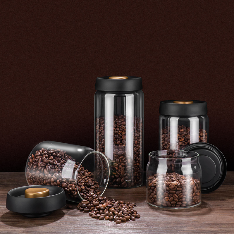 PARACITY فراغ مختومة خزان حبوب - مراجعة Glass Container Set وسعره