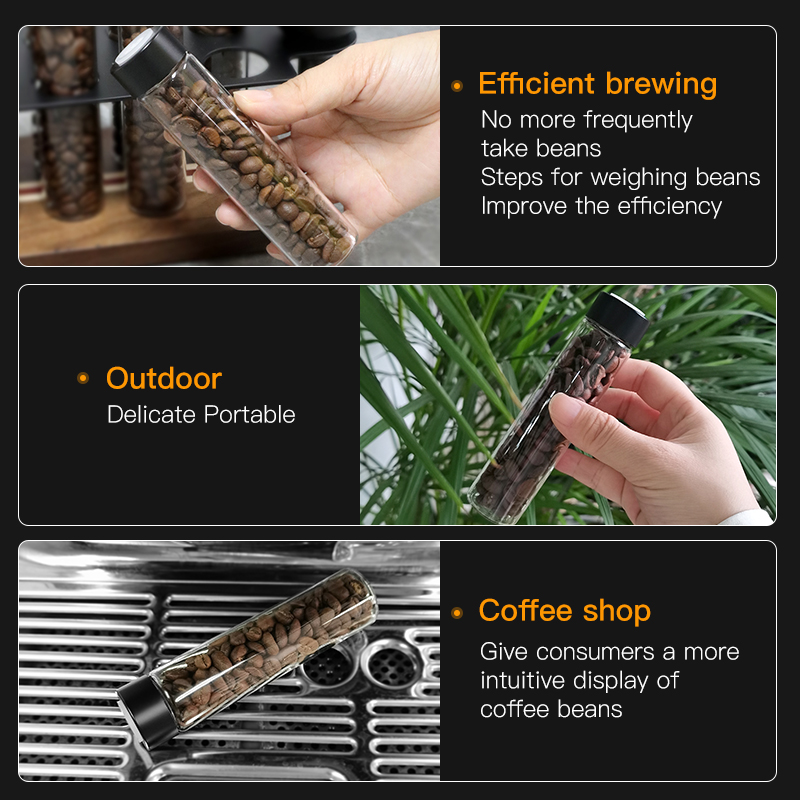 AliKisscafe حامل عرض وحاويات ت - مراجعة Glass Container Set وسعره