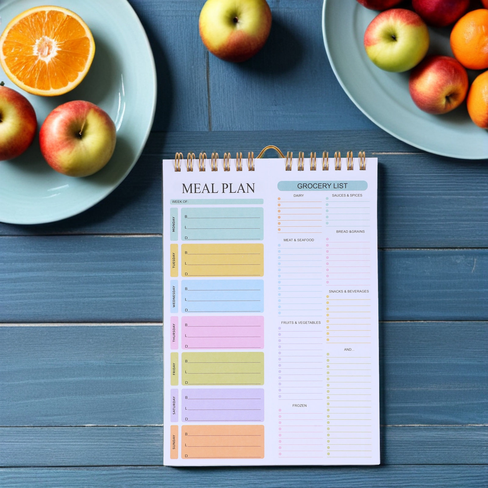 دفتر تخطيط وجبات الأسبوع بـ 52 - مراجعة Meal Prep Menu وسعره