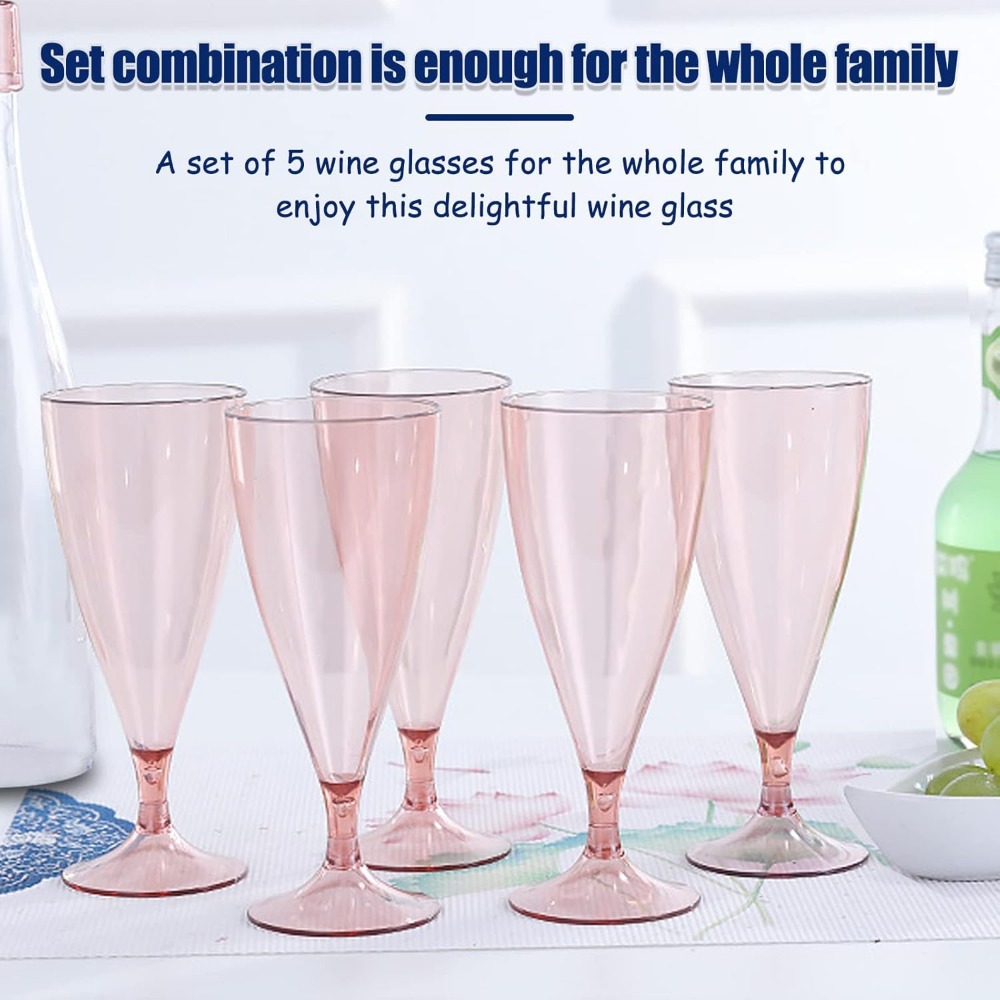 مجموعة أكواب شمبانيا ونبيذ بلا - مراجعة Glass Container Set وسعره