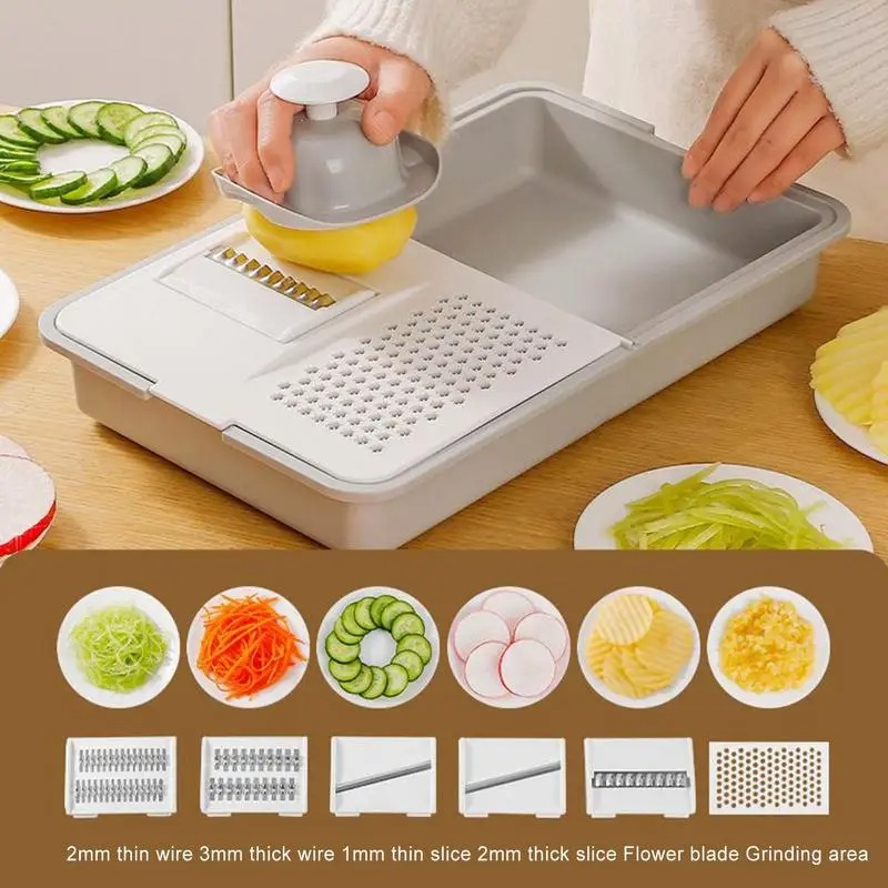 مبشرة الخضار للمطبخ أداة تقطيع - مراجعة Meal Prep Potatoes وسعره