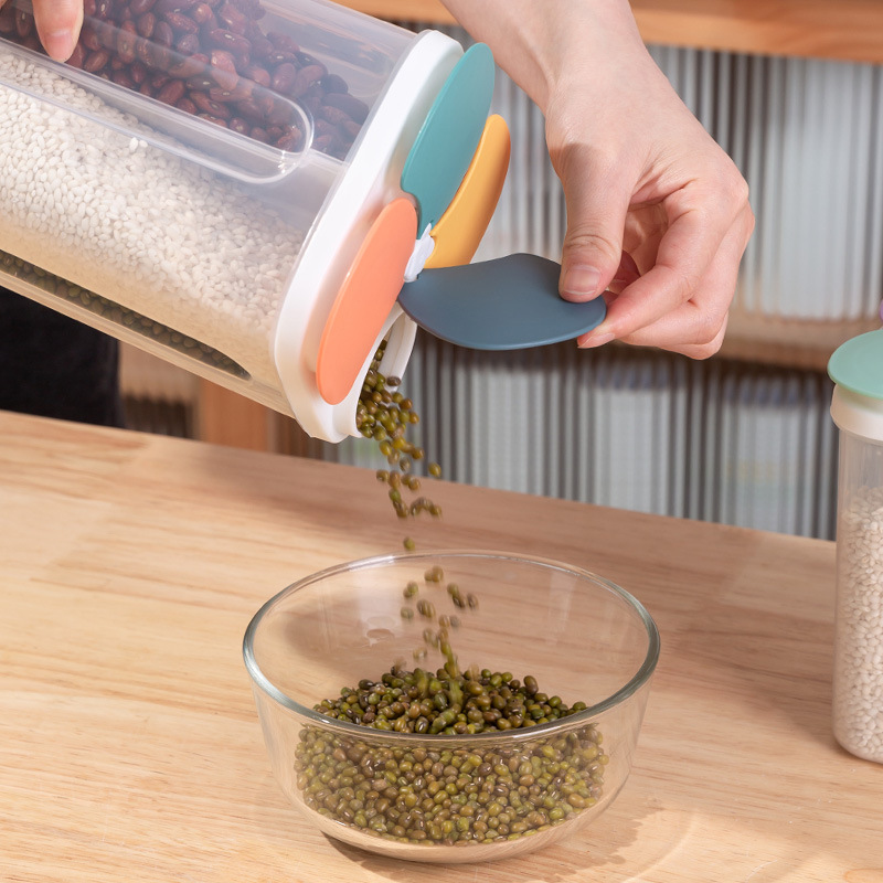 المطبخ الحبوب صندوق تخزين البل - مراجعة Meal Prep Jar وسعره