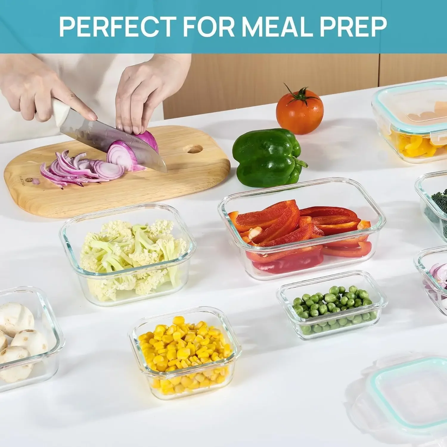 صندوق بينتو للغداء الزجاجي للب - مراجعة Meal Prep Rezepte وسعره
