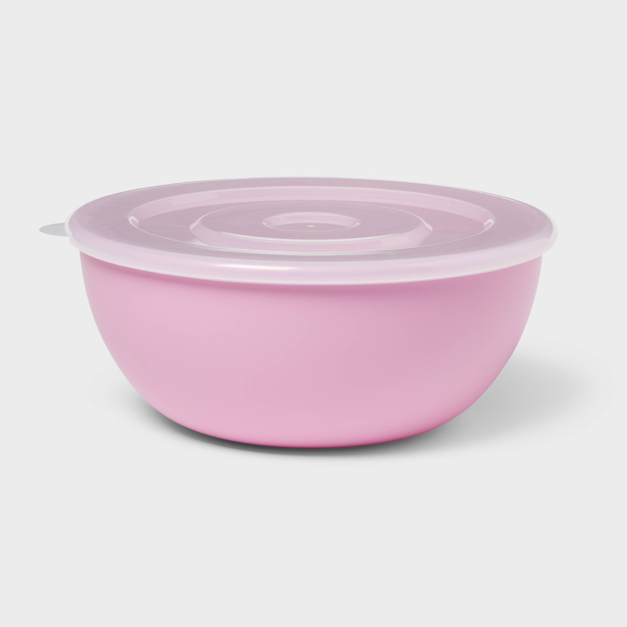 وعاء وردي بغطاء مطابق، حاوية ت - مراجعة Meal Prep Food وسعره