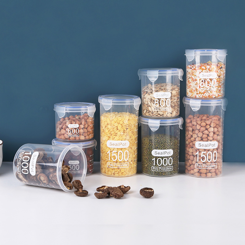 1-4 قطعة الجرار مختومة مع مقيا - مراجعة Meal Prep Jar وسعره